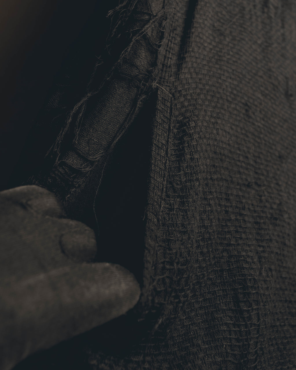 -SPECIAL- "Y's" 21SS Textured sleeveless long vest