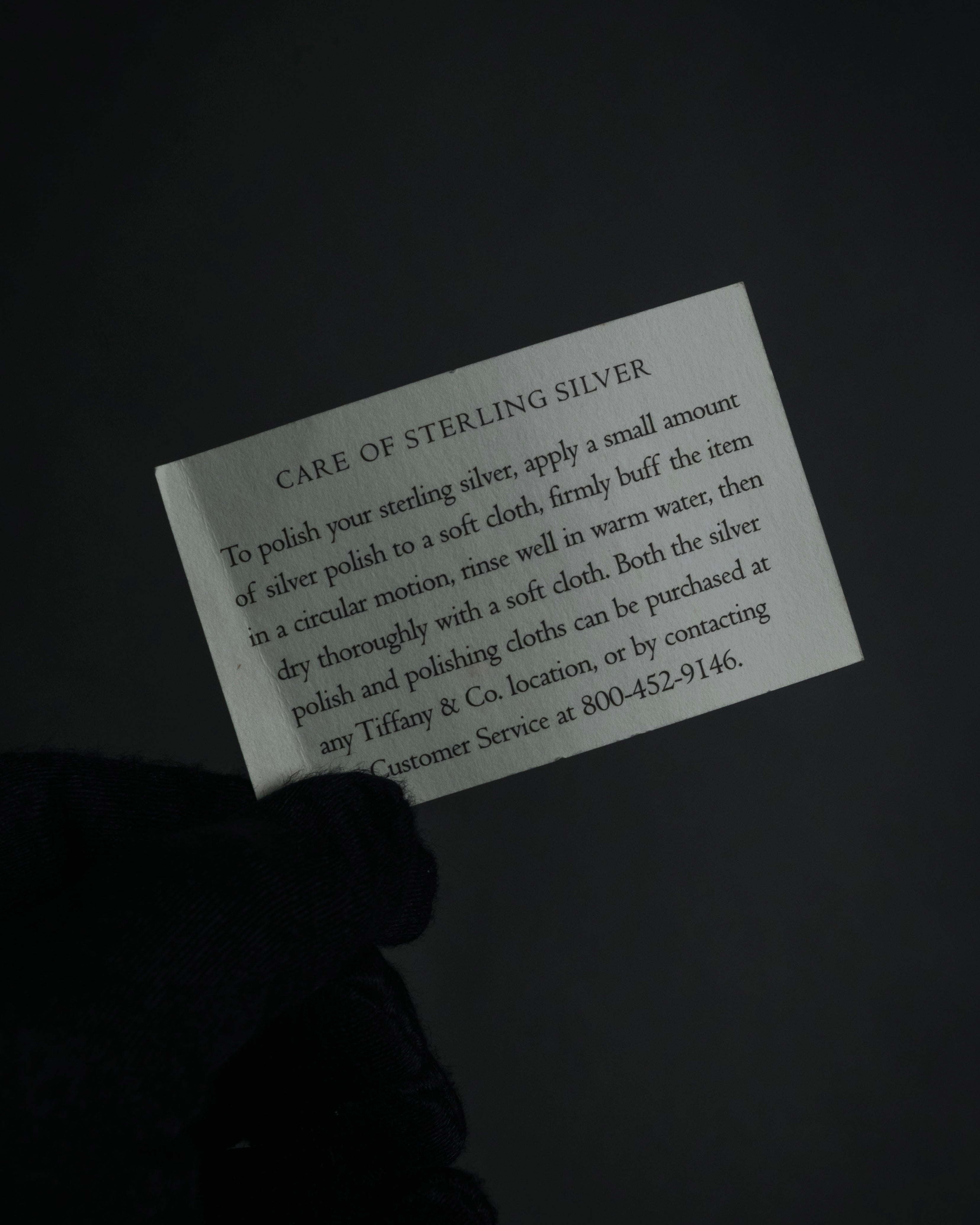 “Tiffany & Co.” 1995 Grooved sterling silver ring