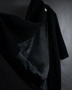 "Max Mara" 90''s-00's Actress collar design long coat