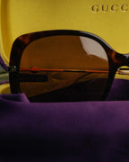 "GUCCI" 10's-20's Oversized square sunglasses