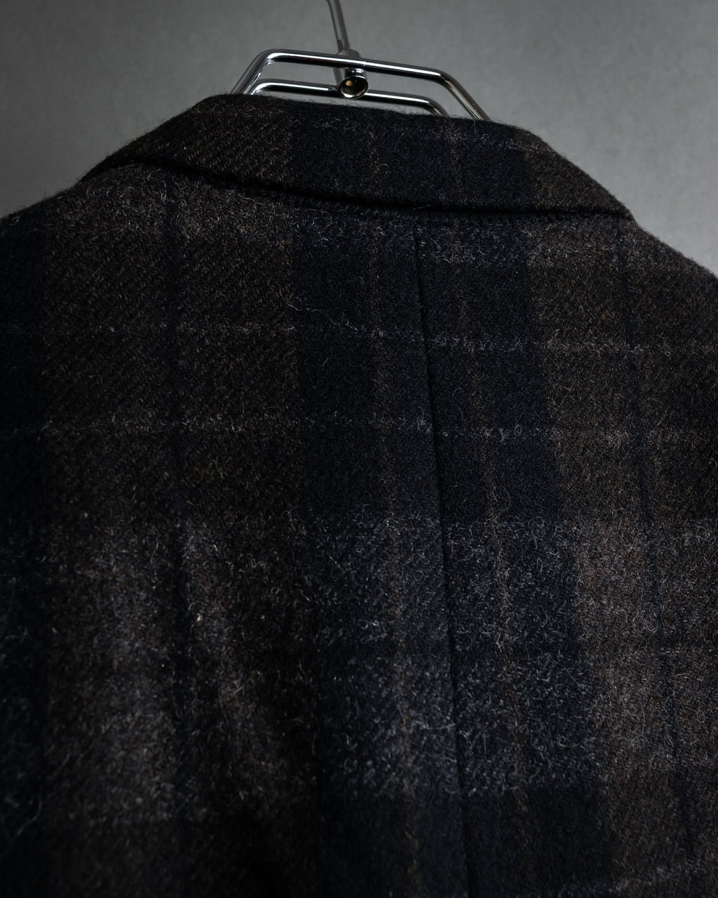 “COMME des GARÇONS HOMME”
88AW Boxy plaid tailored jacket