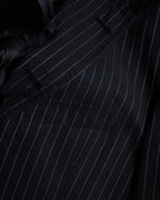"Dolce & Gabbana" Collar switching design pinstripe pattern tailored jacket