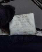 "LOEWE" 90's-00's Fly front silk shirt