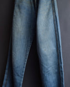 "JEAN PAUL GAULTIER JEANS" Beautiful fade button fly straight denim