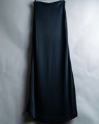 "GUCCI" Maxi-length glossy rayon skirt