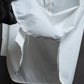 "BALENCIAGA" Gathered design box cut white shirt