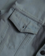 "MAISON MARGIELA" 20SS Washed pale blue denim jacket