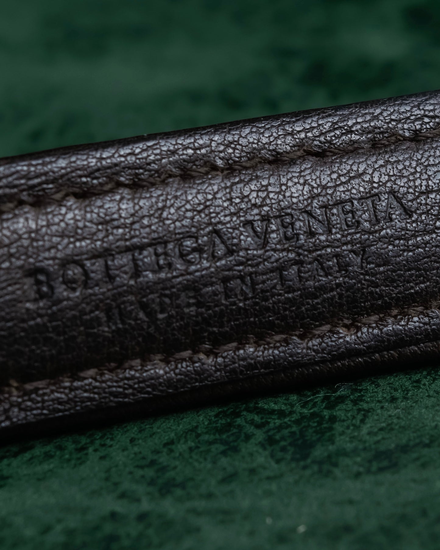 "BOTTEGA VENETA" Python switch design leather bracelet