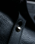 "YVES SAINT LAURENT" Muse Two series grain leather one-handle bag