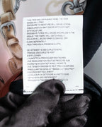 "COMME des GARCONS" Belt pattern docking design knit sew