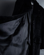 -SPECIAL- "Salvatore Ferragamo"
90's-00's A neat silhouette 100% lapin fur coat