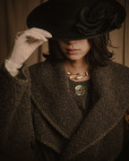 –SPECIAL– "FENDI"
Late 80s-early 90s oversized pile wool wrap coat