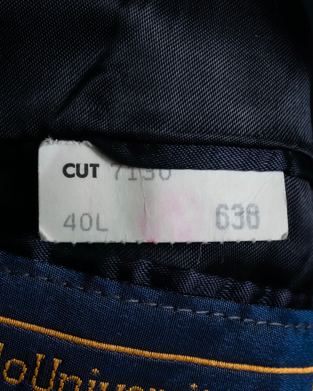 "Polo University Club by Ralph Lauren" Peaked dorapelle double-breasted wool chester coat