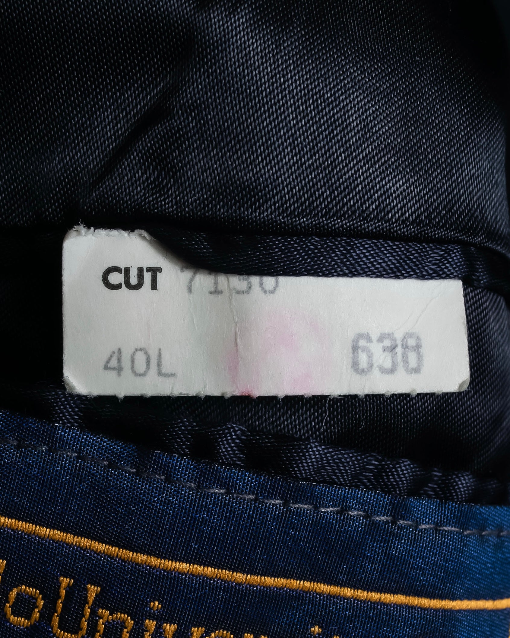 "Polo University Club by Ralph Lauren" Peaked dorapelle double-breasted wool chester coat