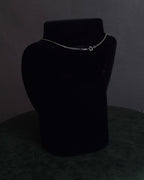 "Tiffany&Co" Heart＆arrow motif silver necklace