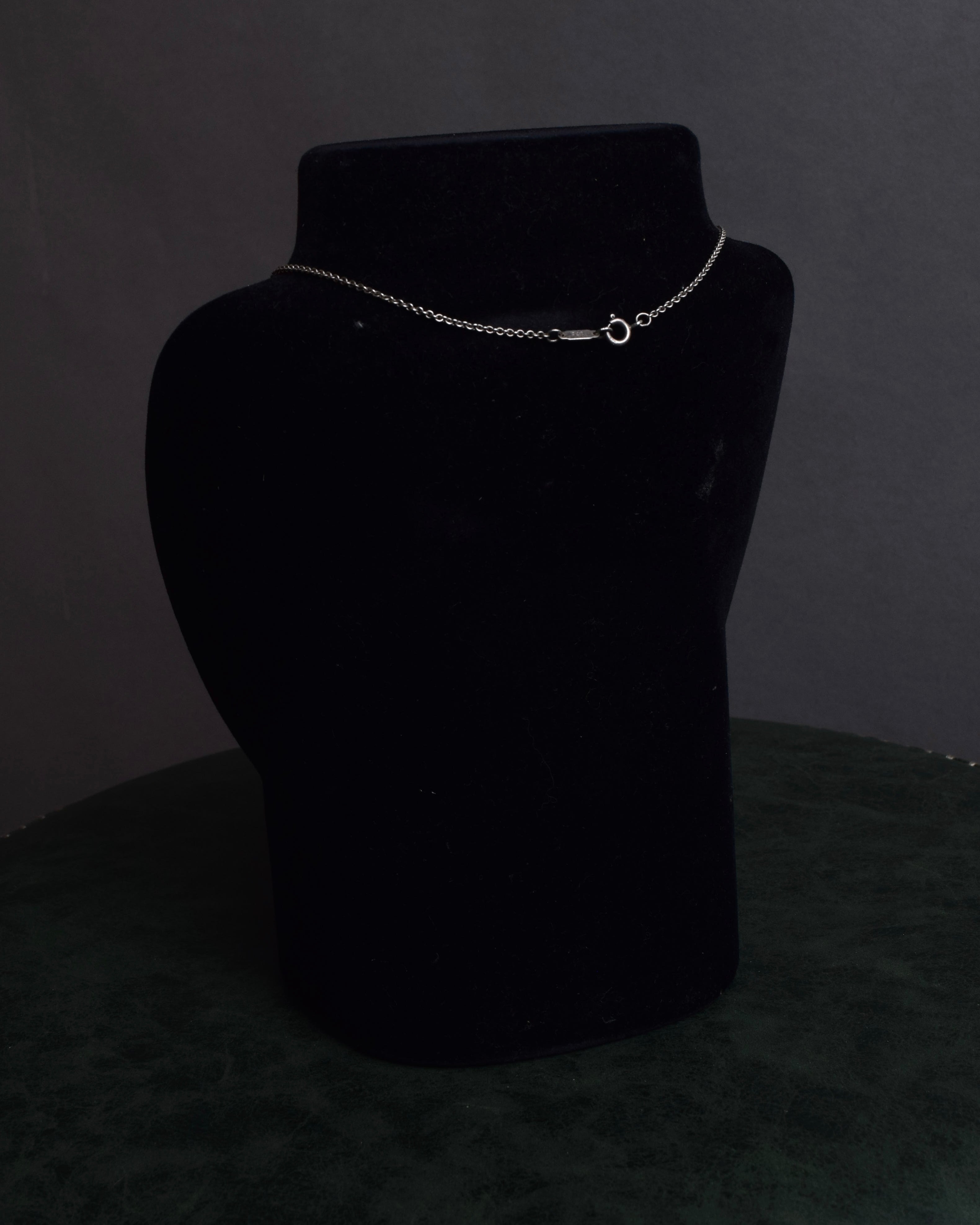 "Tiffany&Co" Heart＆arrow motif silver necklace