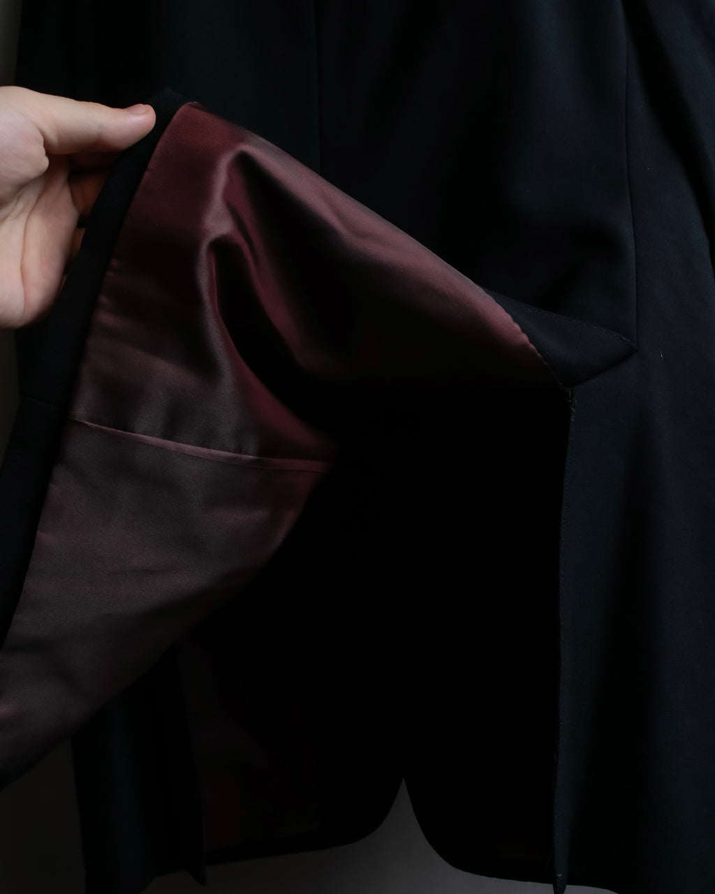 "Burberrys" Peaked lapel designed single 3B tailored jacket setup