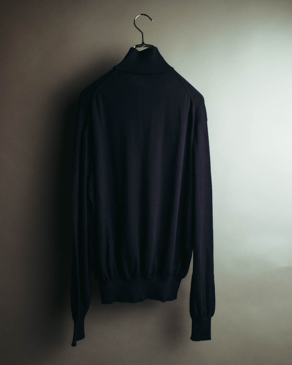 "Loro Piana" 00's-10's Refined cotton half-zip sweater