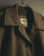 –SPECIAL– "Hermès" 70's-80's Equestrian wool tailored jacket