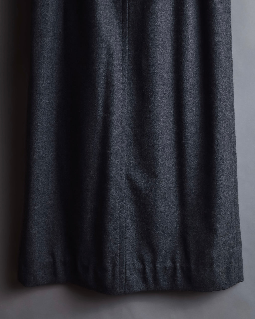 "HERMES" Margiela period semi-flared wool skirt