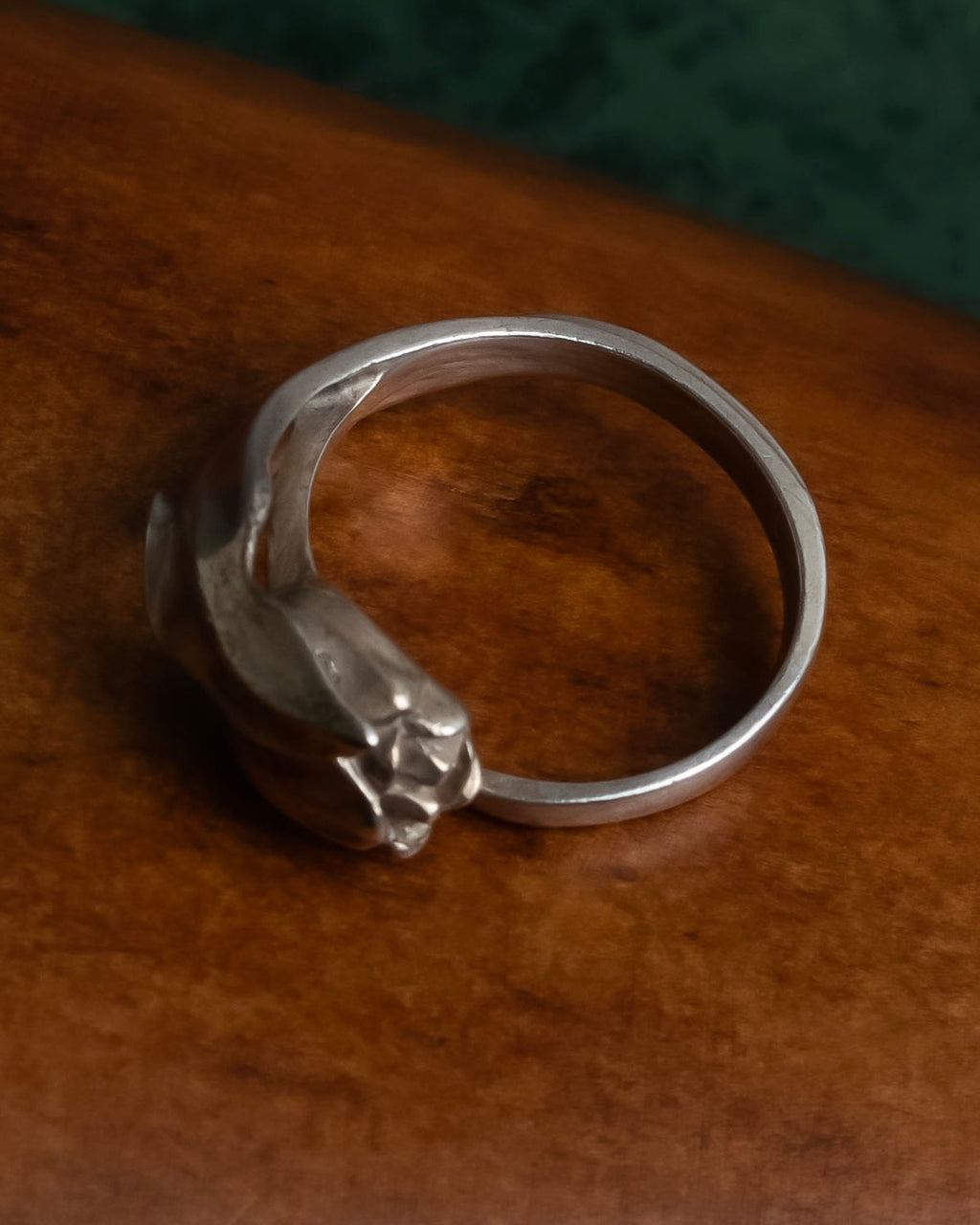 "Tiffany&Co" Sterling silver tulip ring