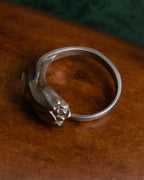 "Tiffany&Co" Sterling silver tulip ring