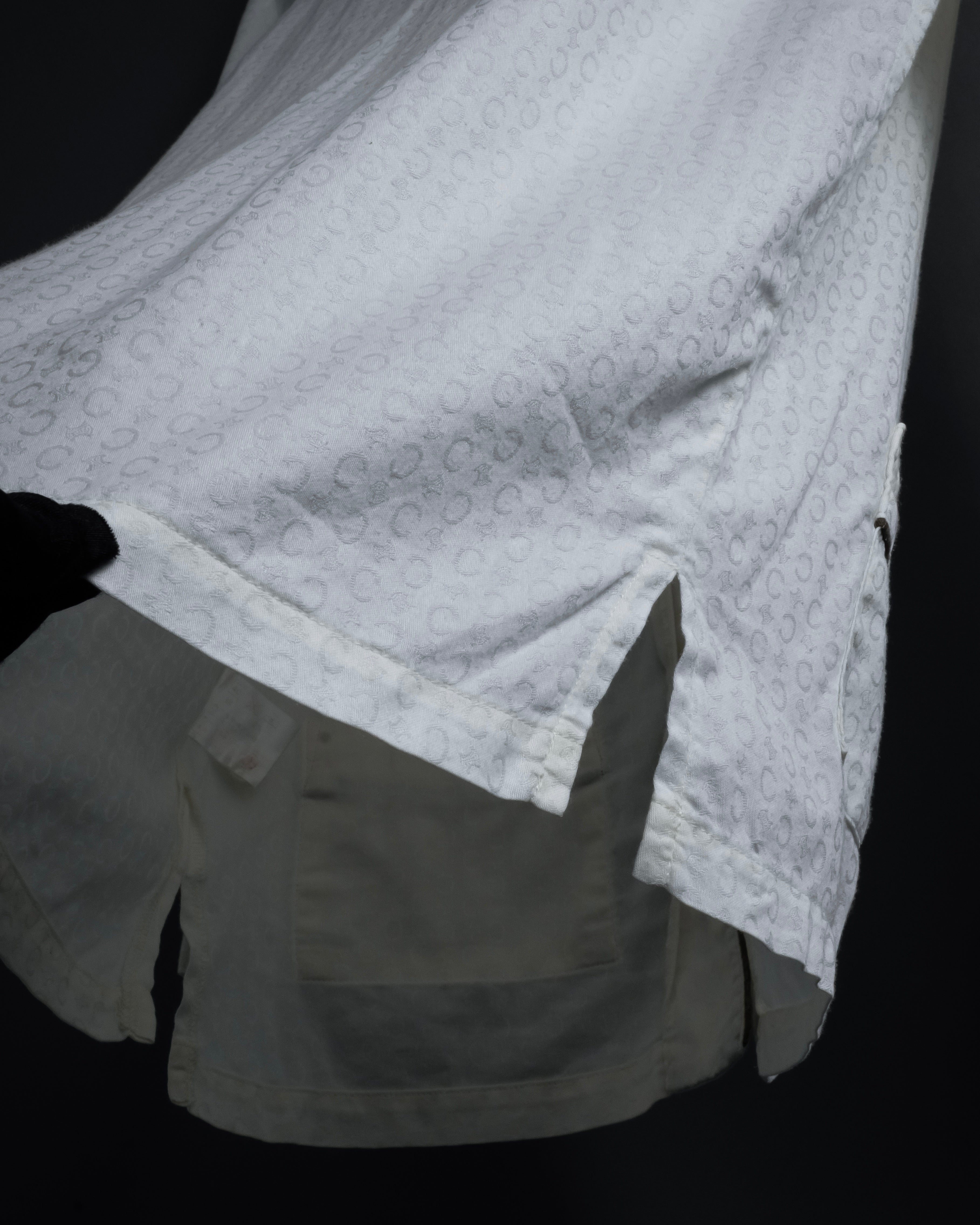 "CELINE" 90's-00's Macadam print pajama set up