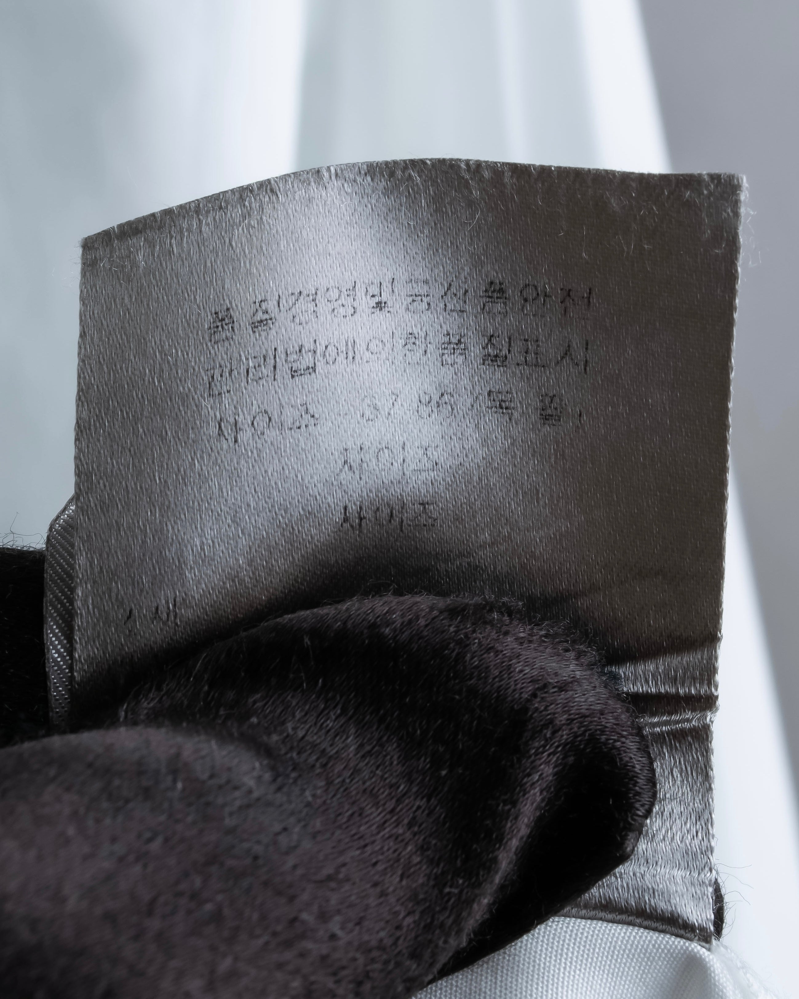 "Dior" Fly front design bee embroidery cotton shirt