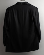 "BALENCIAGA" Structured tailored shawl collar jacket