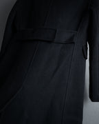 "S Max Mara" 21AW Structured double-breasted long chester coat