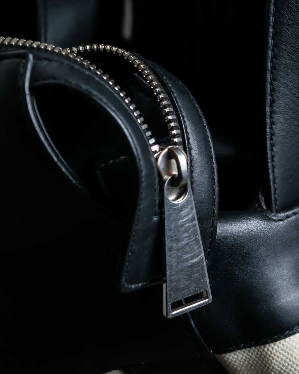 "BOTTEGA VENETA" 19AW Canvas & leather combination 2way bag