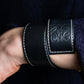 "LOEWE" Stitch accent leather bangle