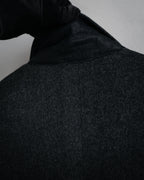 “BALENCIAGA PARIS” 90’s Cashmere blend chesterfield coat