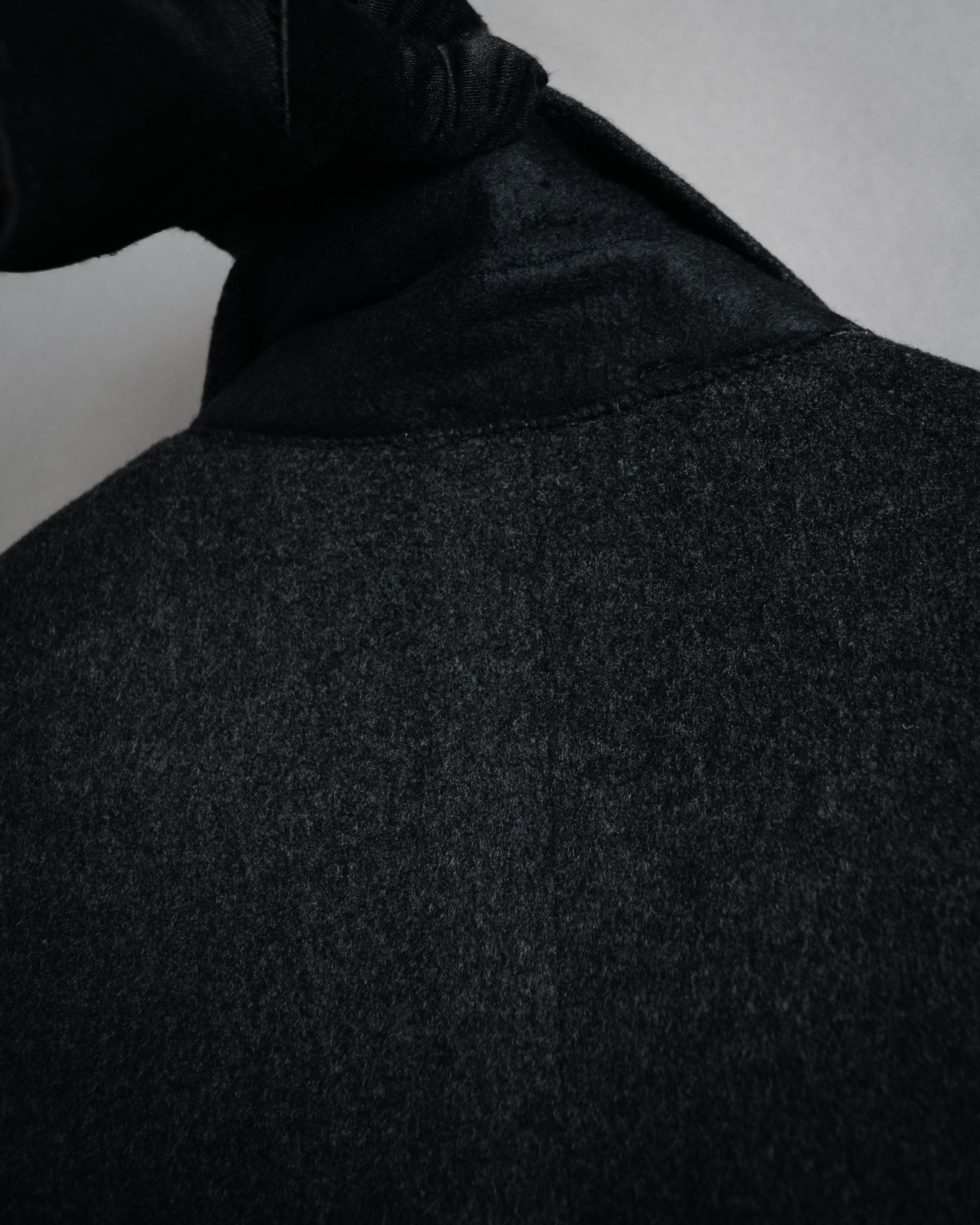 “BALENCIAGA PARIS” 90’s Cashmere blend chesterfield coat