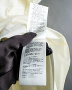 "FENDI" hole pattern and tack designed skirt