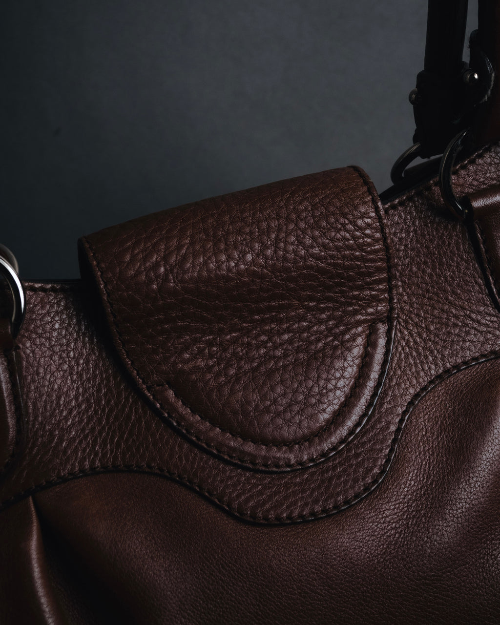 "Salvatore Ferragamo" 00’s Soft gathered gancini top-handle bag