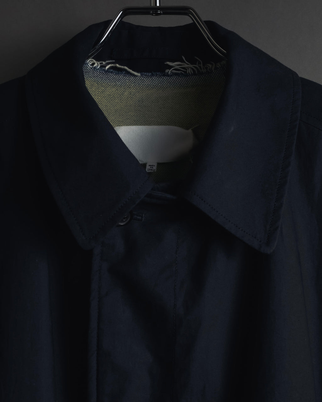 -SPECIAL- "Maison Margiela" 20SS Denim jacket Docking design coat