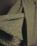 "VALENTINO BOUTIQUE" 80's Brushed alpaca skirt suit