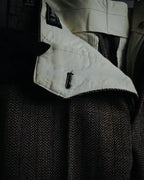 "Burberrys" 90’s Herringbone tweed wool suit set