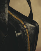 "CELINE" 80's-90's Classic leather top-handle bag