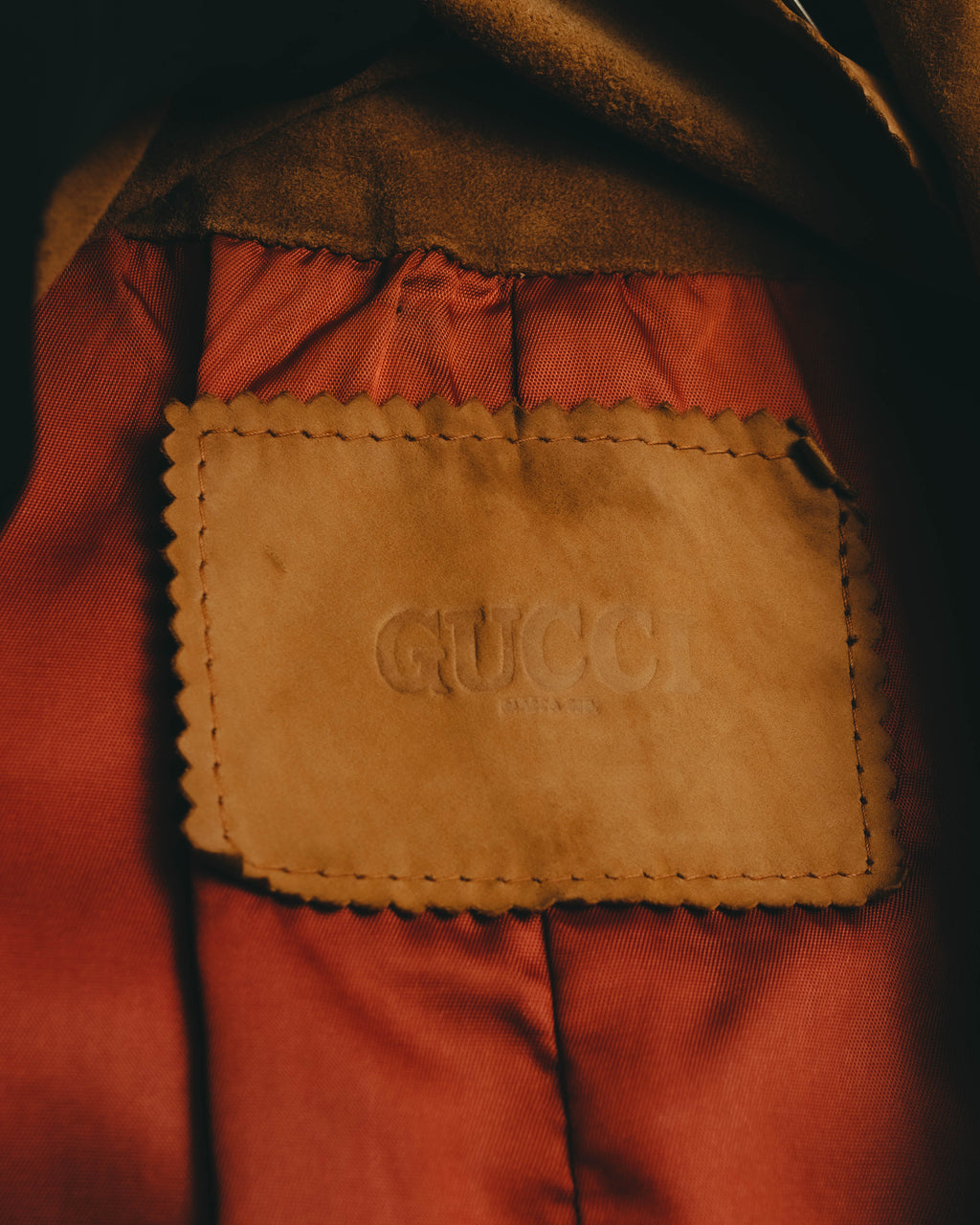-SPECIAL- “GUCCI” 70’s-80’s Bovine suede bomber jacket