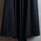 "JEAN PAUL GAULTIER" Asymmetric front＆rear design maxi length wool skirt