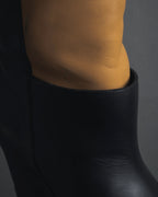 "MM6 Maison Margiela" Bicolour leather long boots