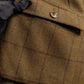 "THE HOUSE OF BRUAR" Check pattern out pocket design 2way tailored jacket