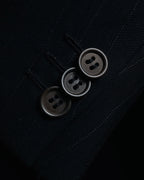 "GIORGIO ARMANI" 90’s pinstripe soft-tailored suit set