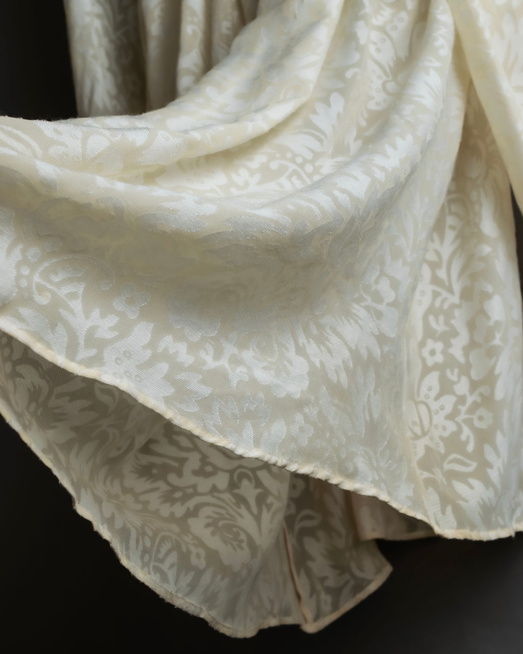 "Christian Dior" Jacquard balloon sleeve dress pullover