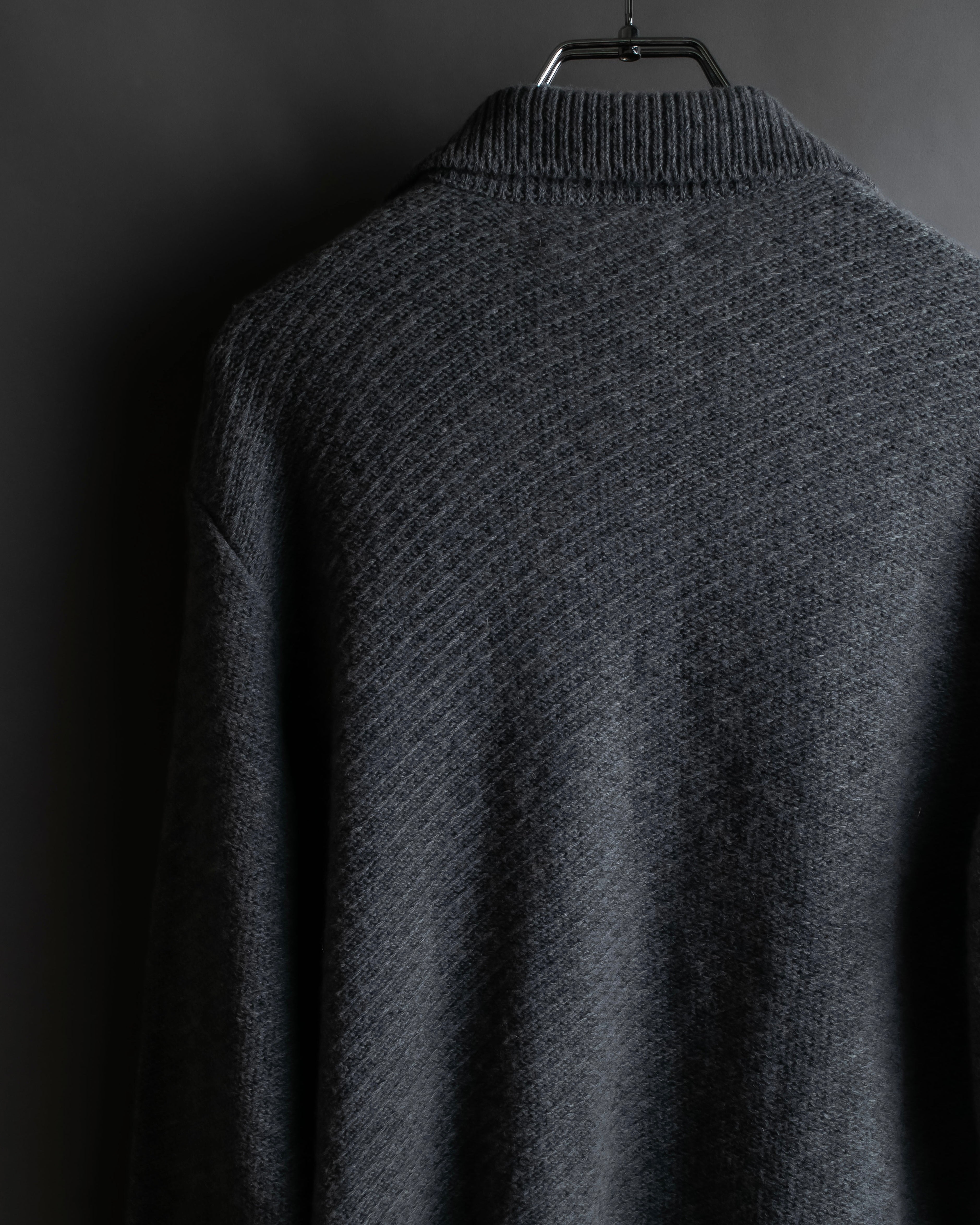 "OUR LEGACY" Patch pocket design lambswool knit jacket