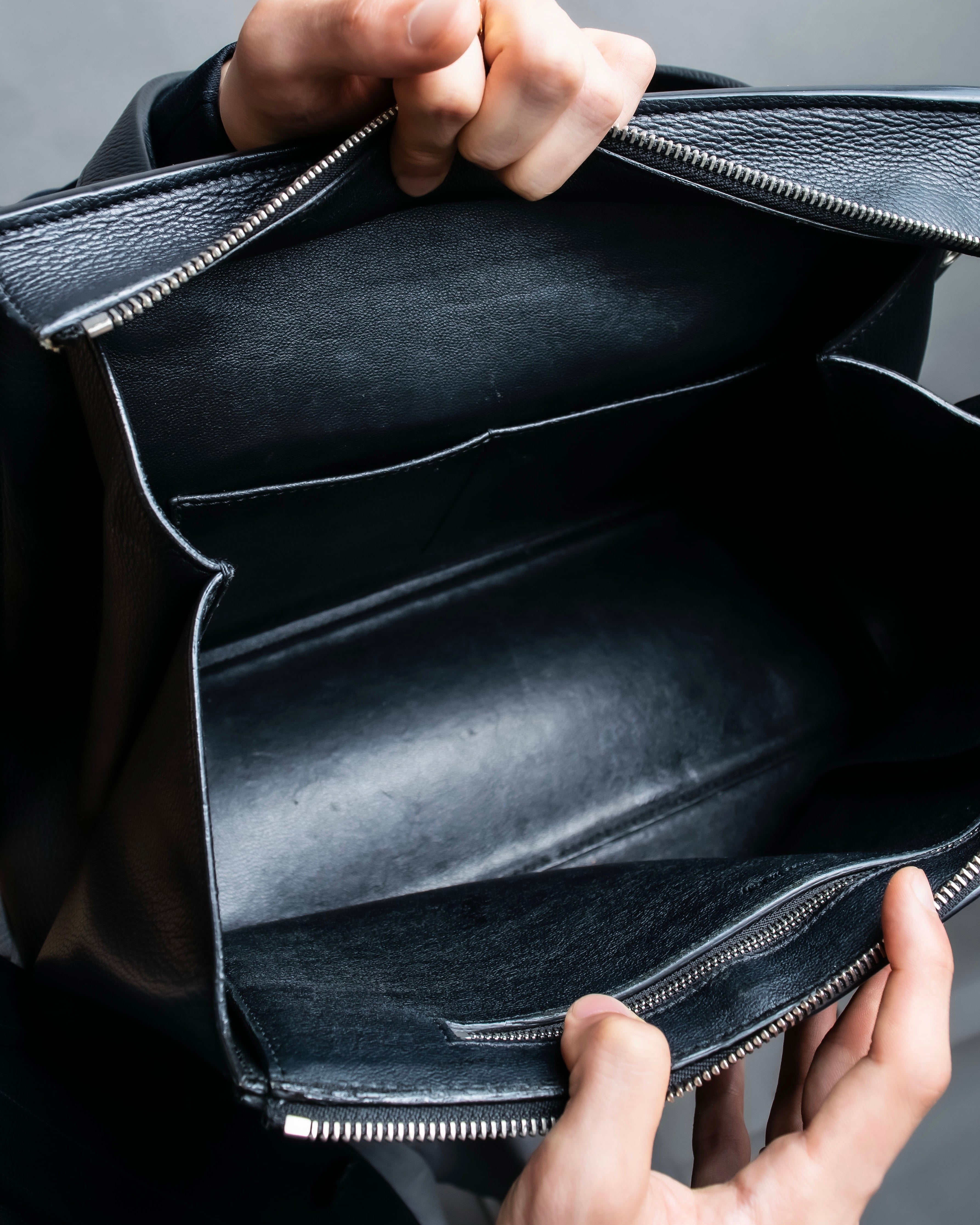 "CELINE" Edge medium one handle shoulder bag