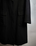 "Max Mara" Stitch design draping chester coat