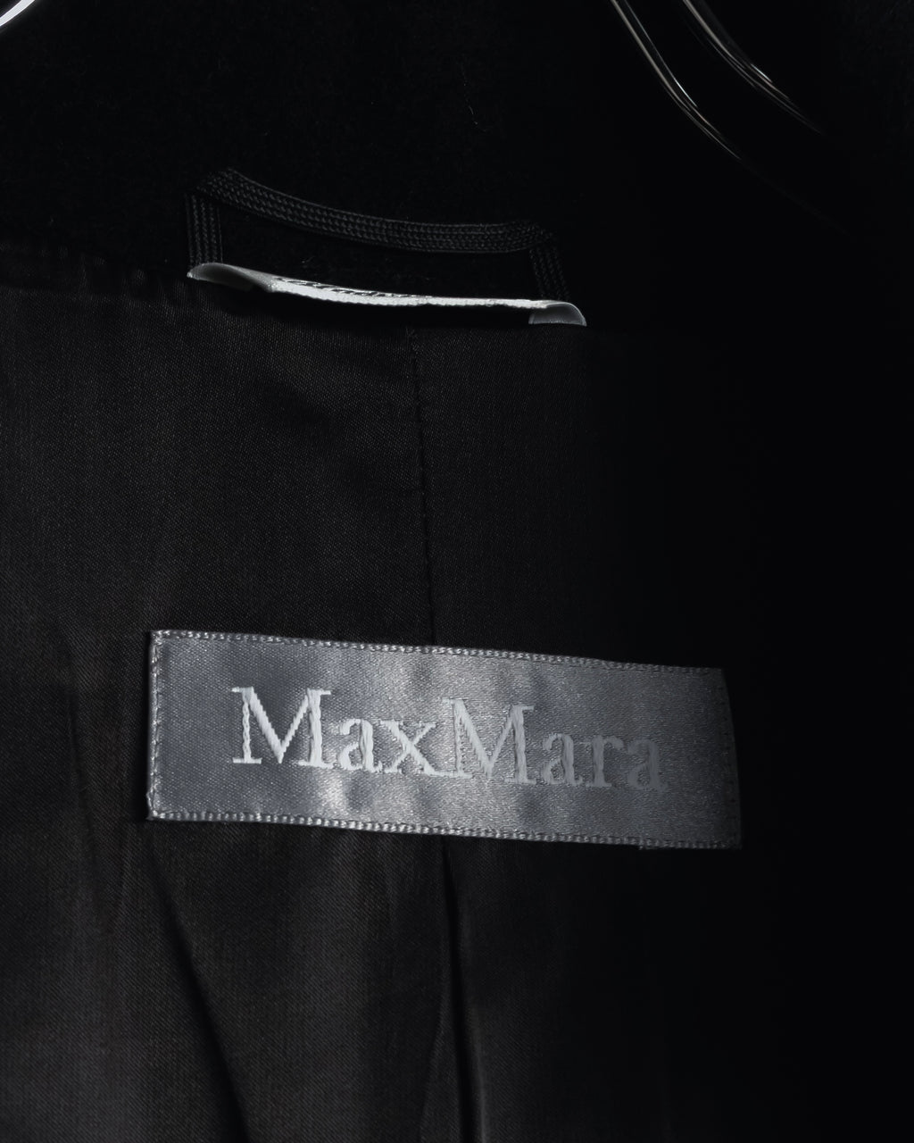 "Max Mara" 90’s-00’s Double-breasted virgin wool coat